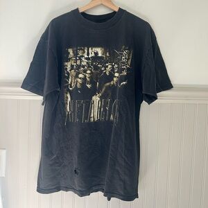 Vintage 1996 Metallica Load Tour T Shirt XL Giant Black Distressed
